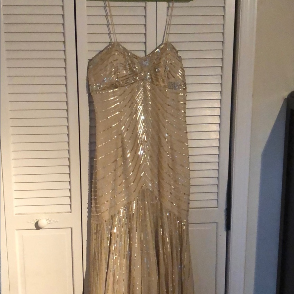 Gold Scala gown